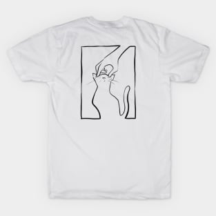 Kitty head scratches T-Shirt